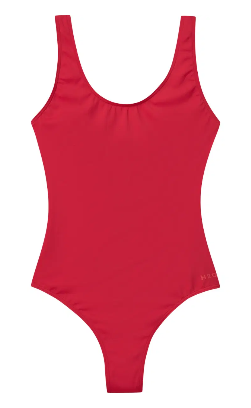 H2O Badedrakt - Tornø Swim - Red