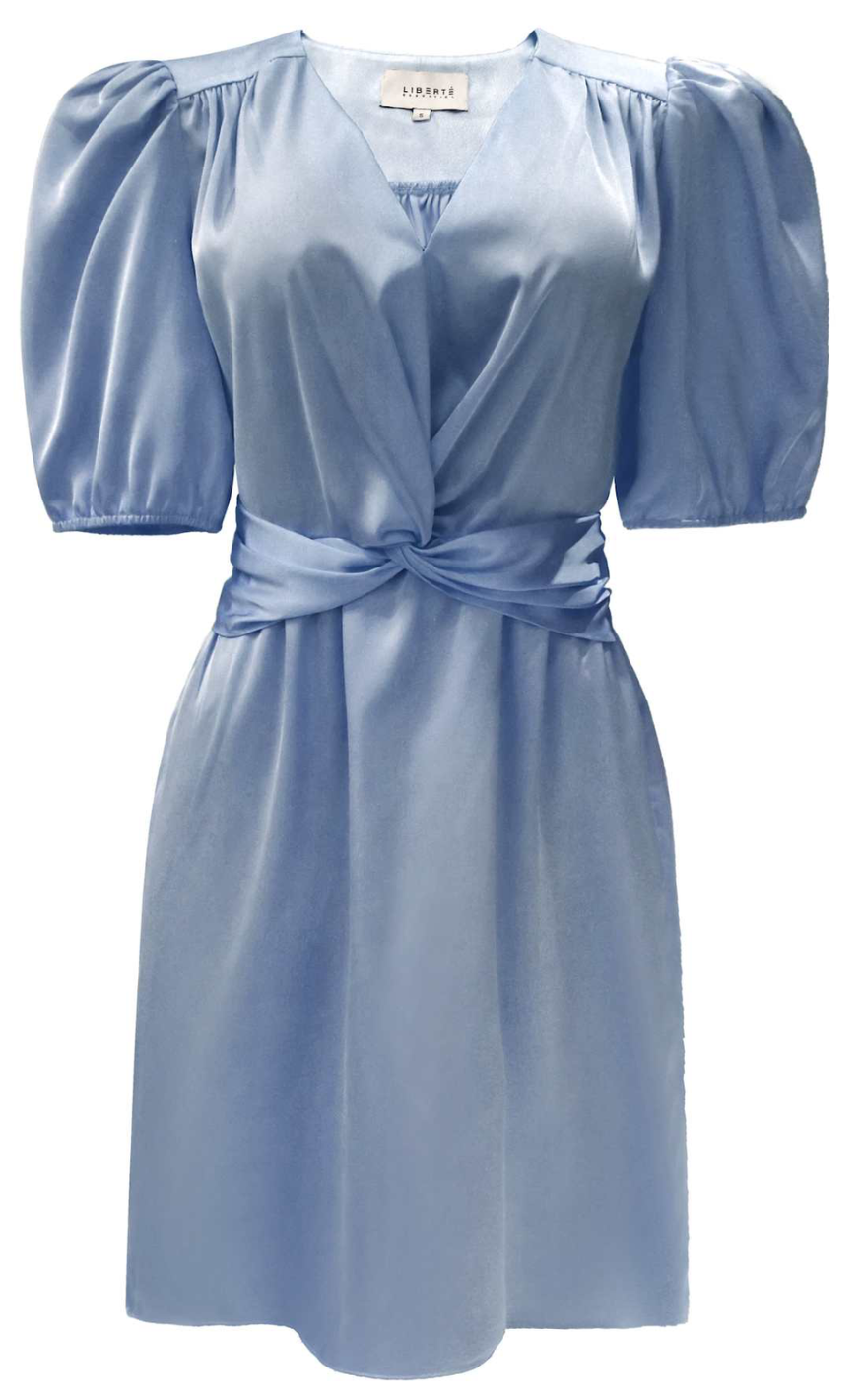 Liberte Kjole - Tiki SS Twist - Baby Blue