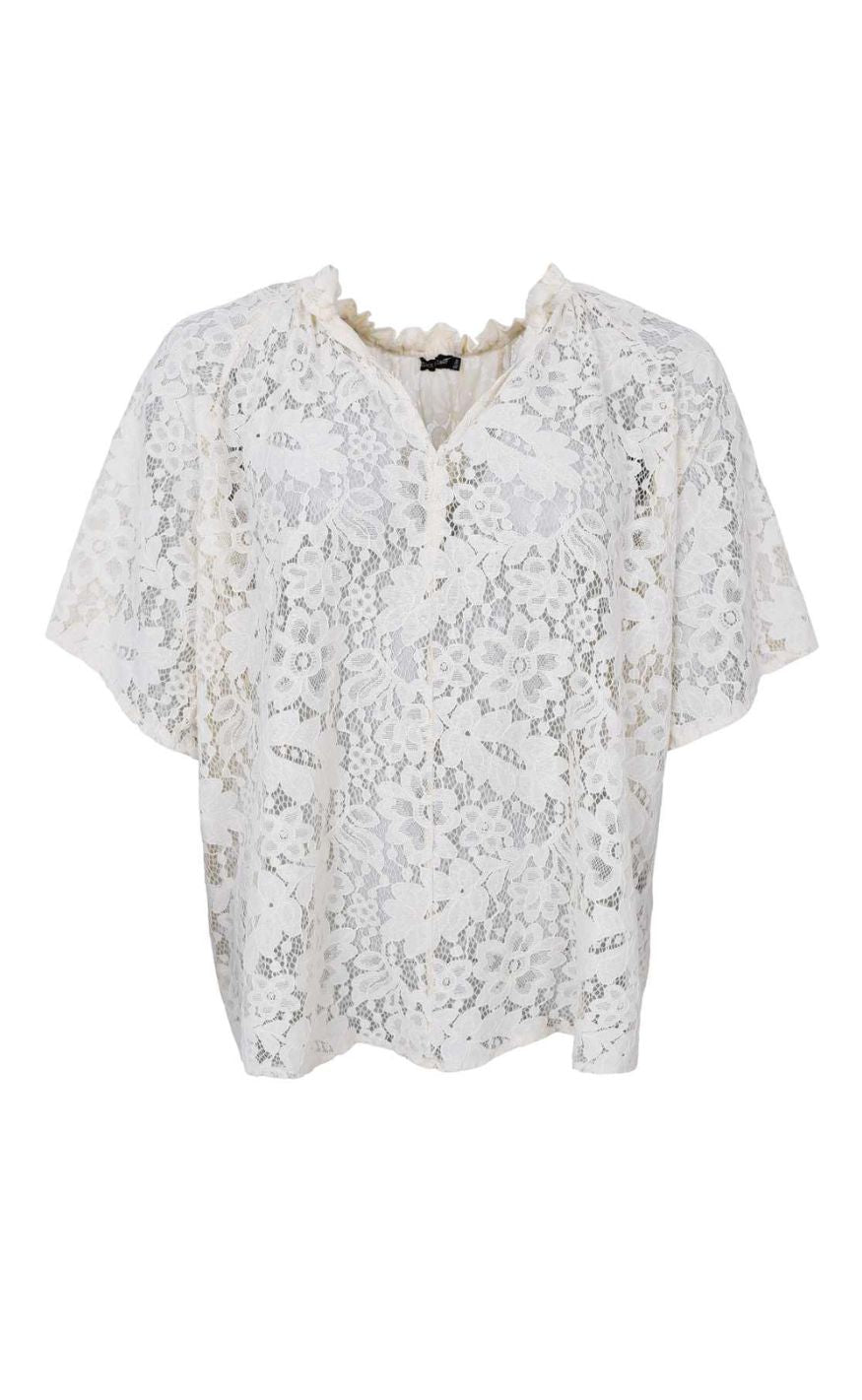 Black Colour Bluse - Sally - Champagne