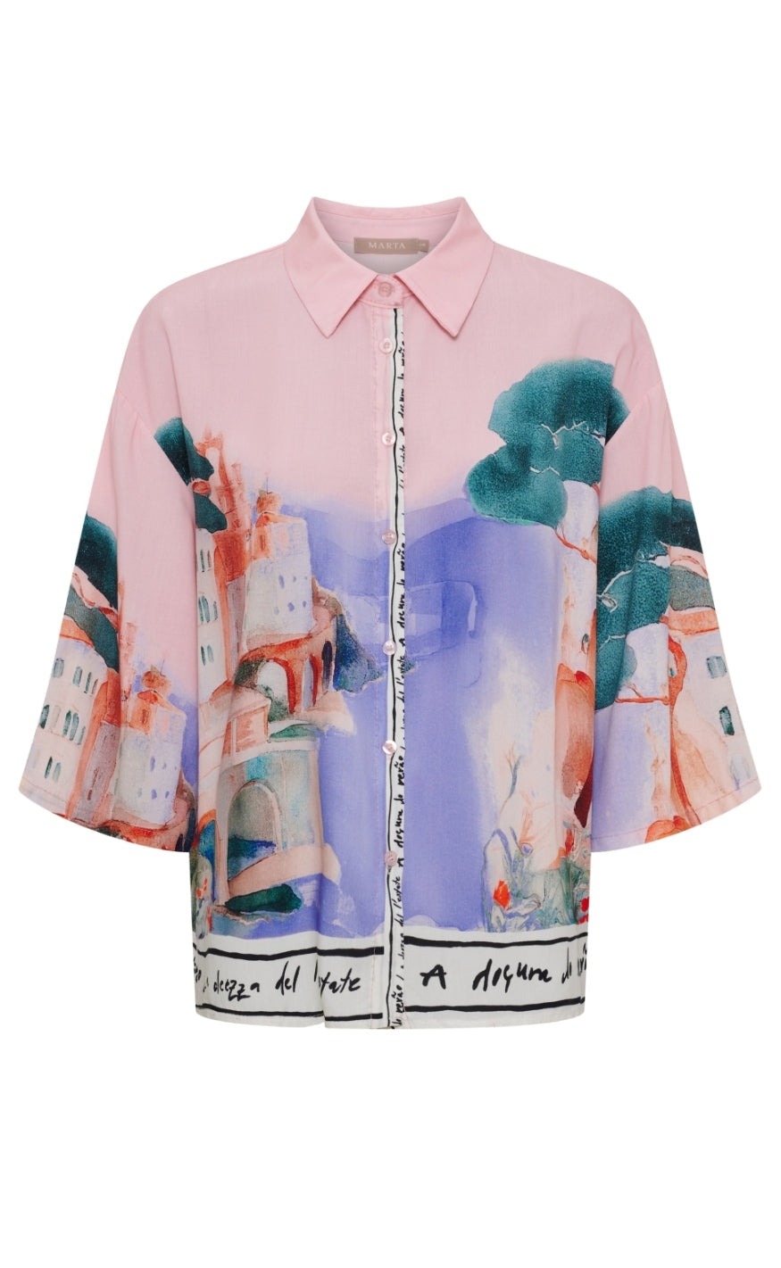 Marta Du Chateau Skjorte - Callie - Rosa