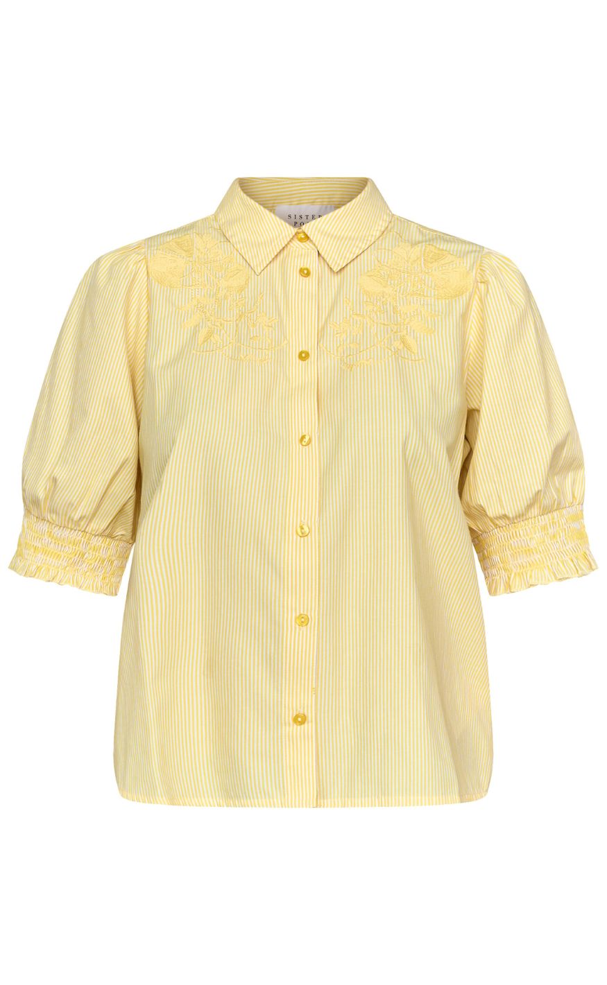Sisters Point Skjorte - ISOLA-SS17 - Yellow Stripes