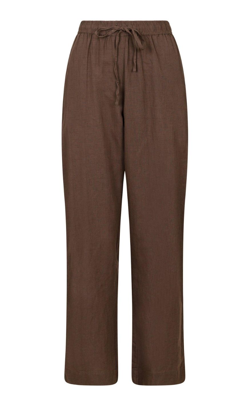 Neo Noir Bukser - Sonar Linen - Brown