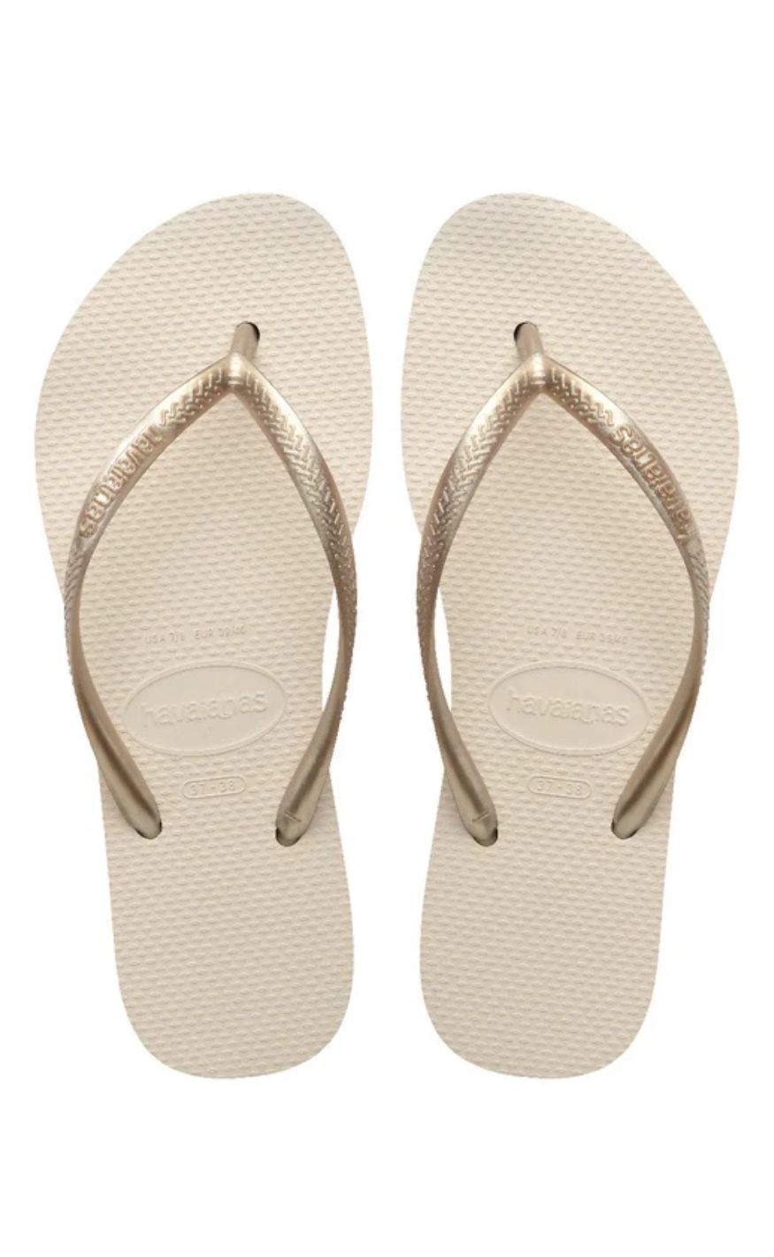 Havaianas Klipklappere - Slim Flatform - Beige