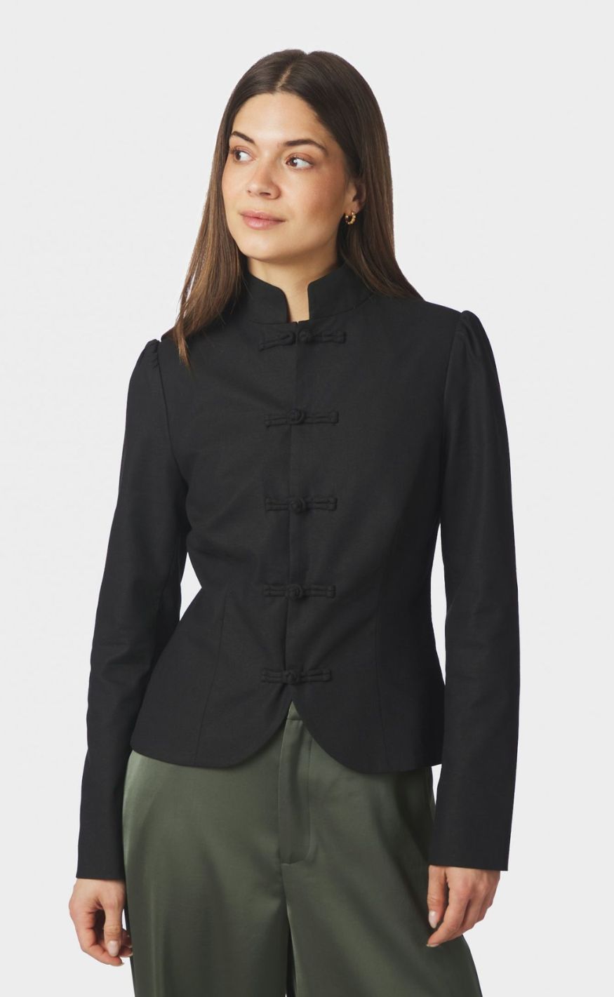 Neo Noir Blazer - Ardena Linen - Black