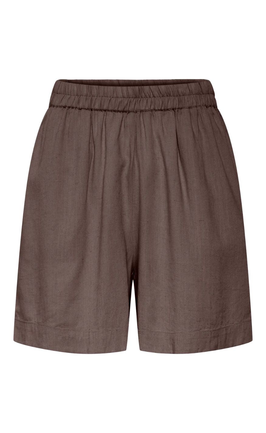 Pieces Shorts - Pia - Coffee Quartz