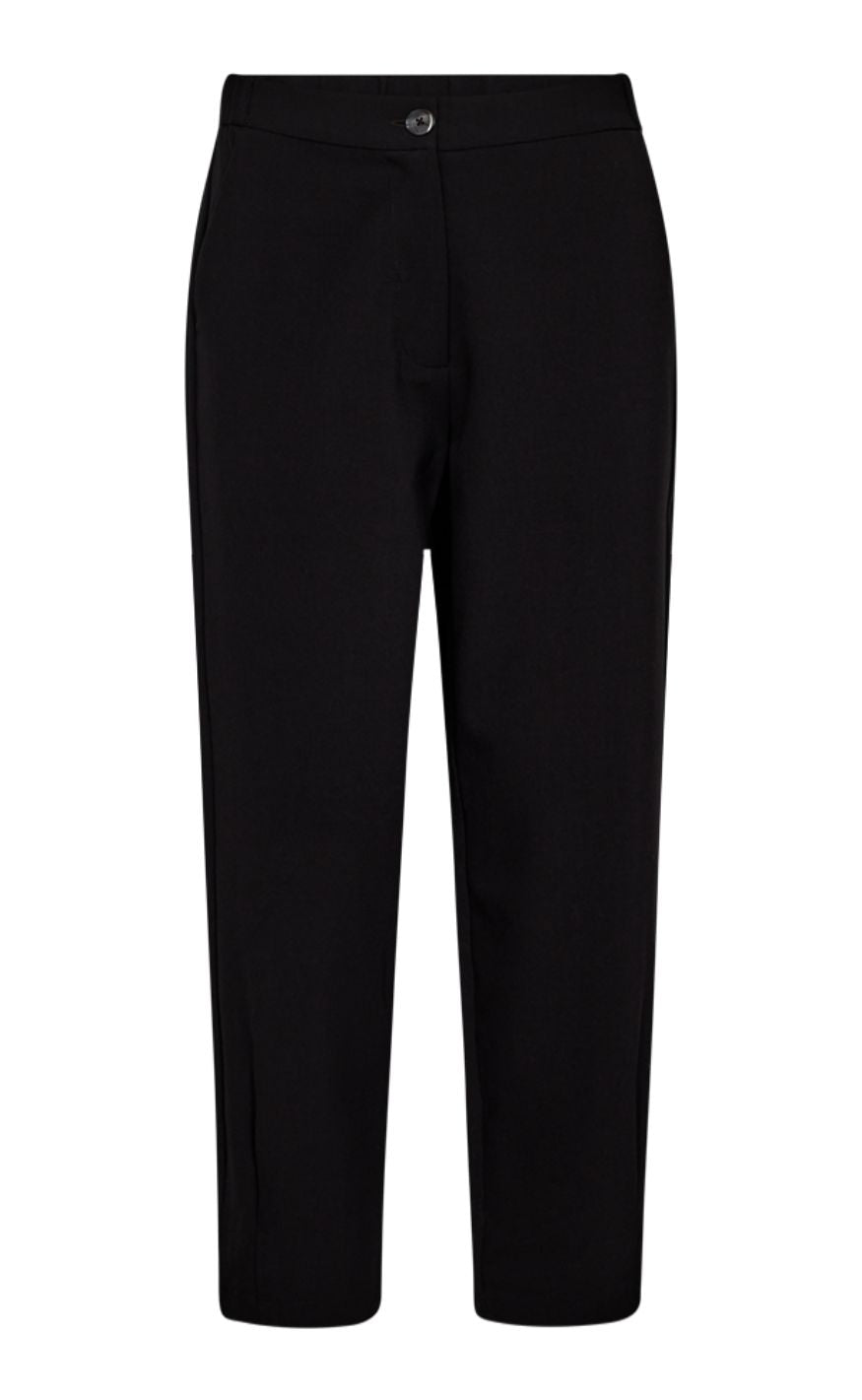 Freequent Bukser - Swift - Dark Grey Melange