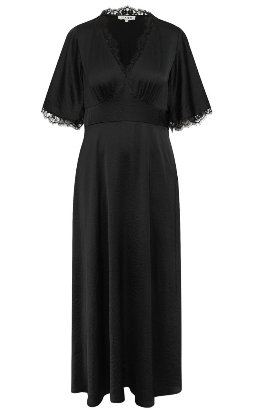 A-View Kjole - Flowy - Black