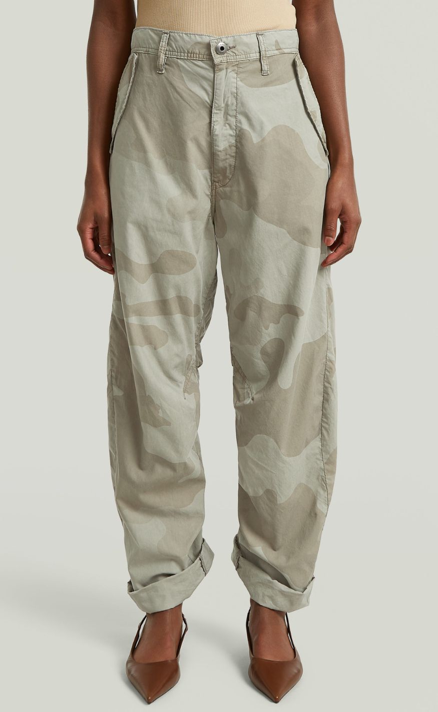 G-STAR Bukser -3D Boyfriend Pants Wmn - It Orphus/Summer Camo