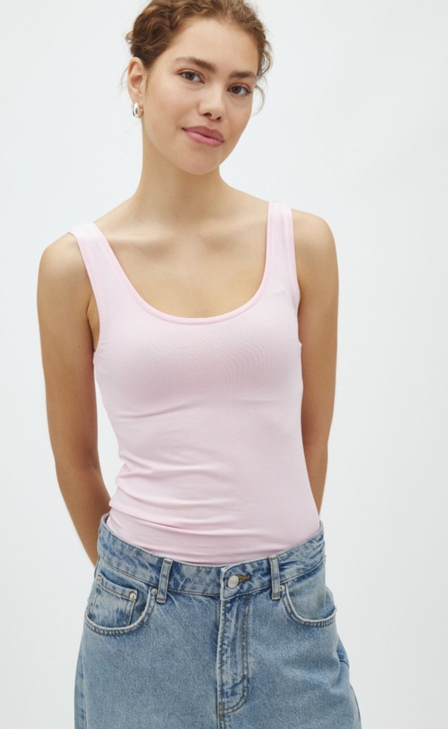MbyM Topp - Sina Basic - Pale Rose
