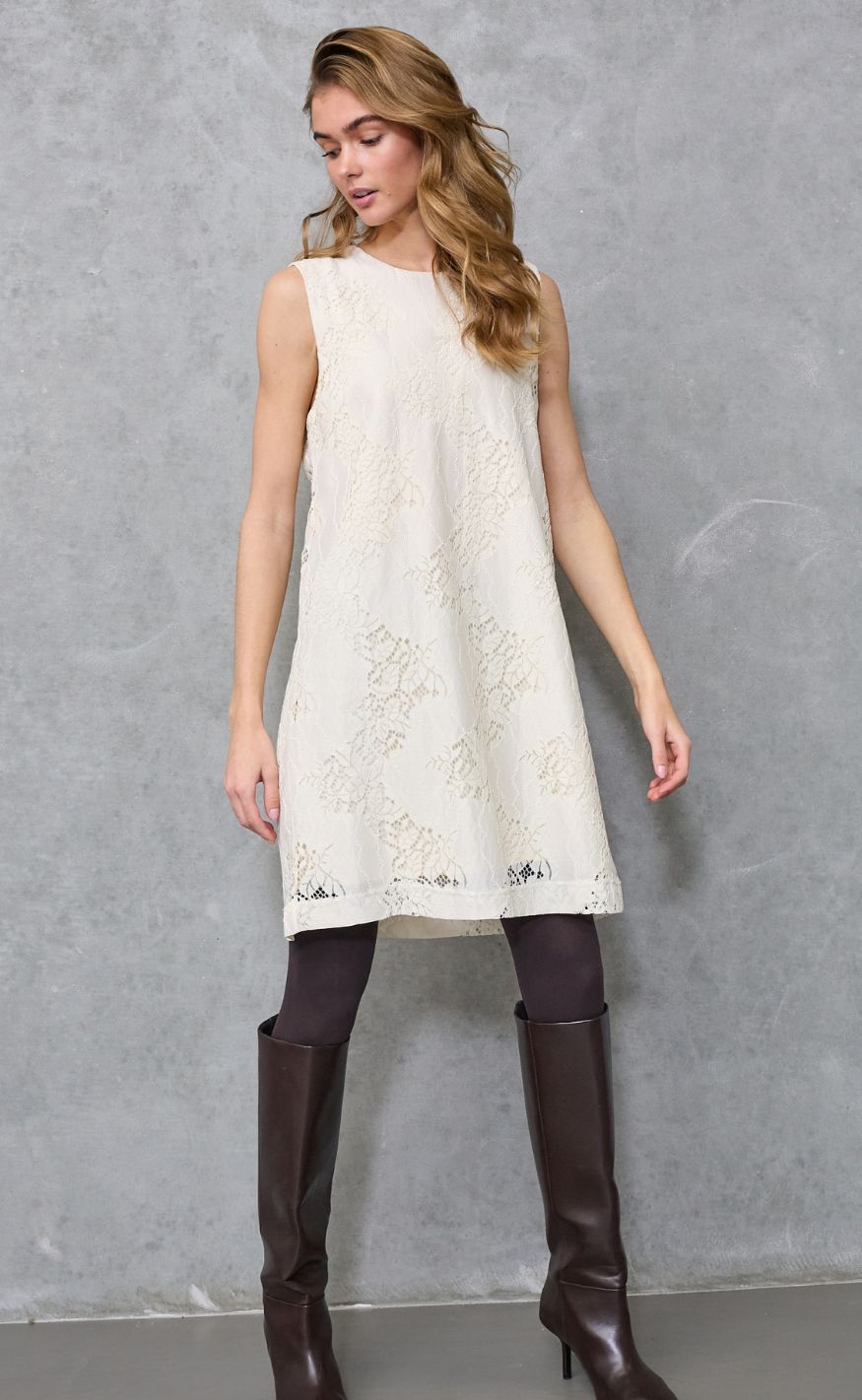 Love & Divine Kjole - Love1524 - Cream