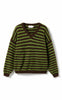 Noella Strikk - Mafaldane - Brown Green Stripe