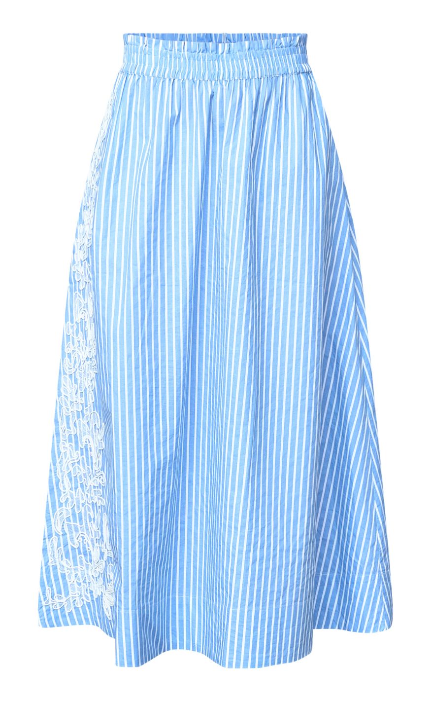 Love & Divine Skjørt - Love1538-1 - Blue Stripes