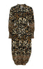 Marta Du Chateau Kjole - Flores 35988 - Nero