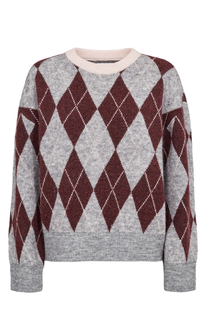 Nümph Pullover - Tikla - Medium Grey Mel