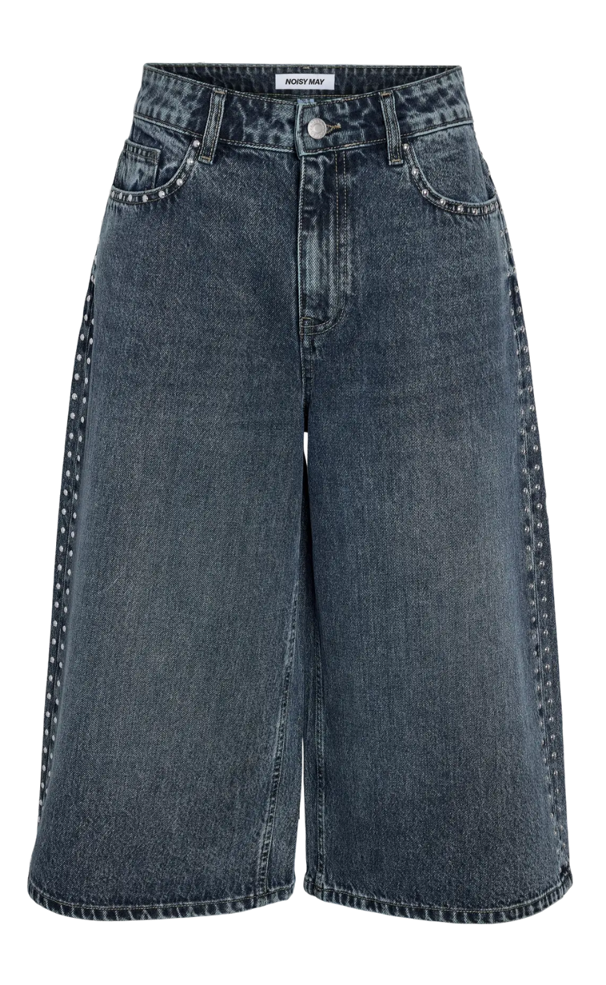 Noisy May Jorts - Oreon Windie - Medium Blue Denim