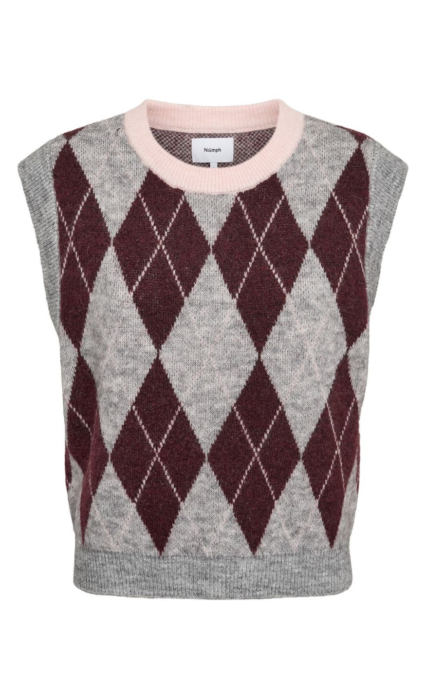 Nümph Vest - Tikla - Medium Grey Mel