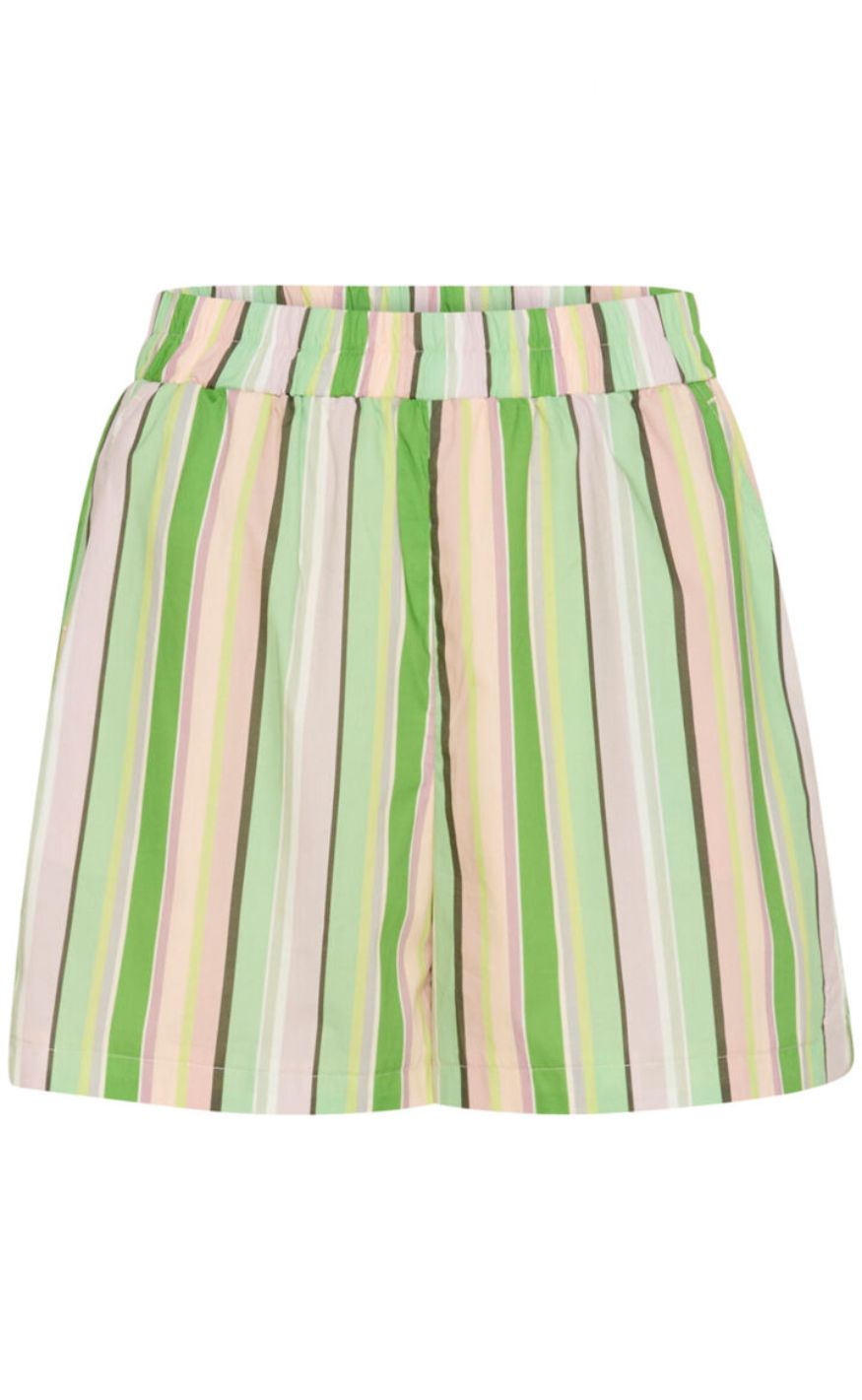 Culture Shorts - Mola - Green Stripe