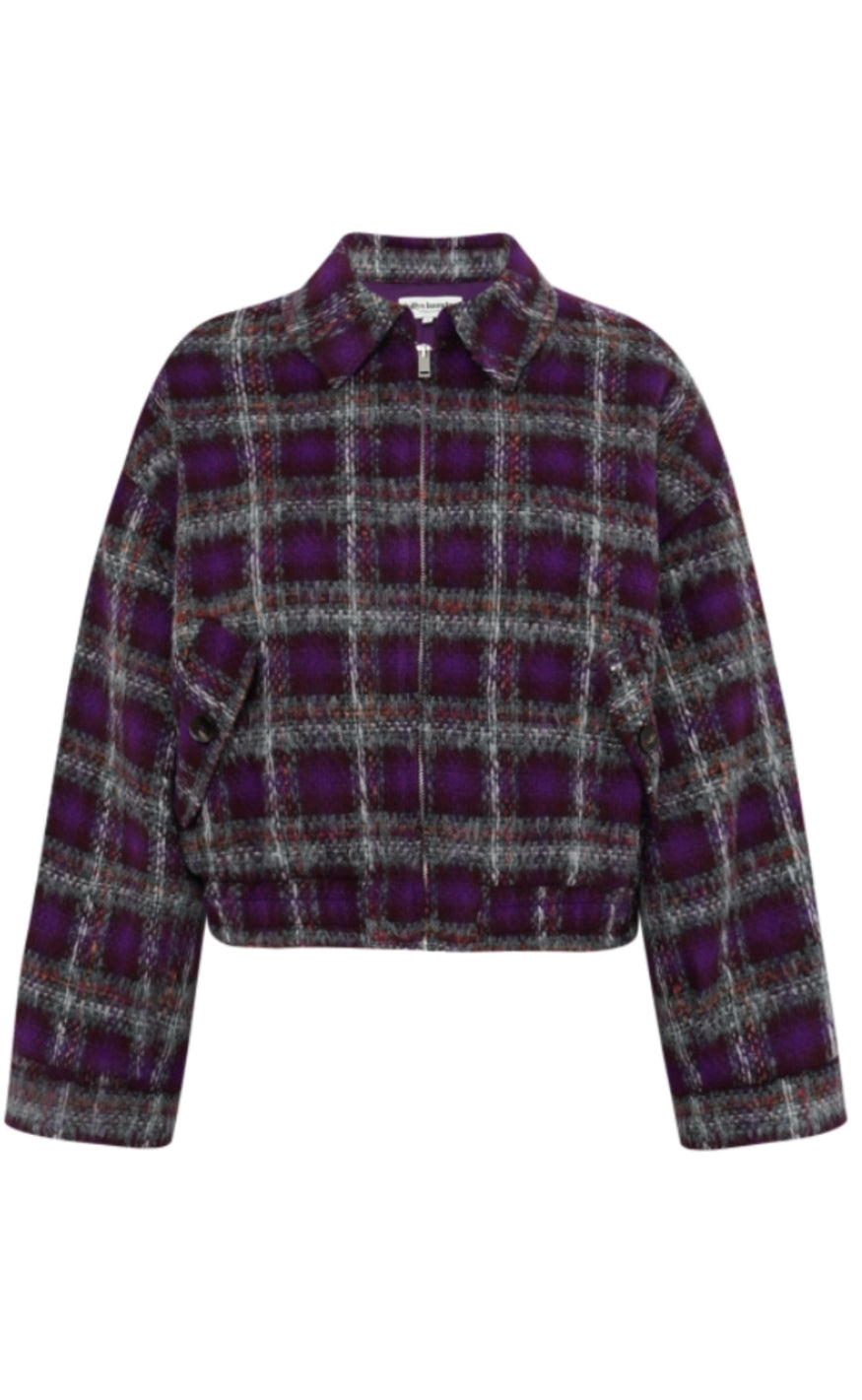 Lollys Laundry Jakke - Tarlow - Dark Lavender