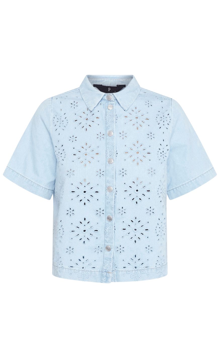 Sisters Point Skjorte - ELSANA-SH1 - Light Blue