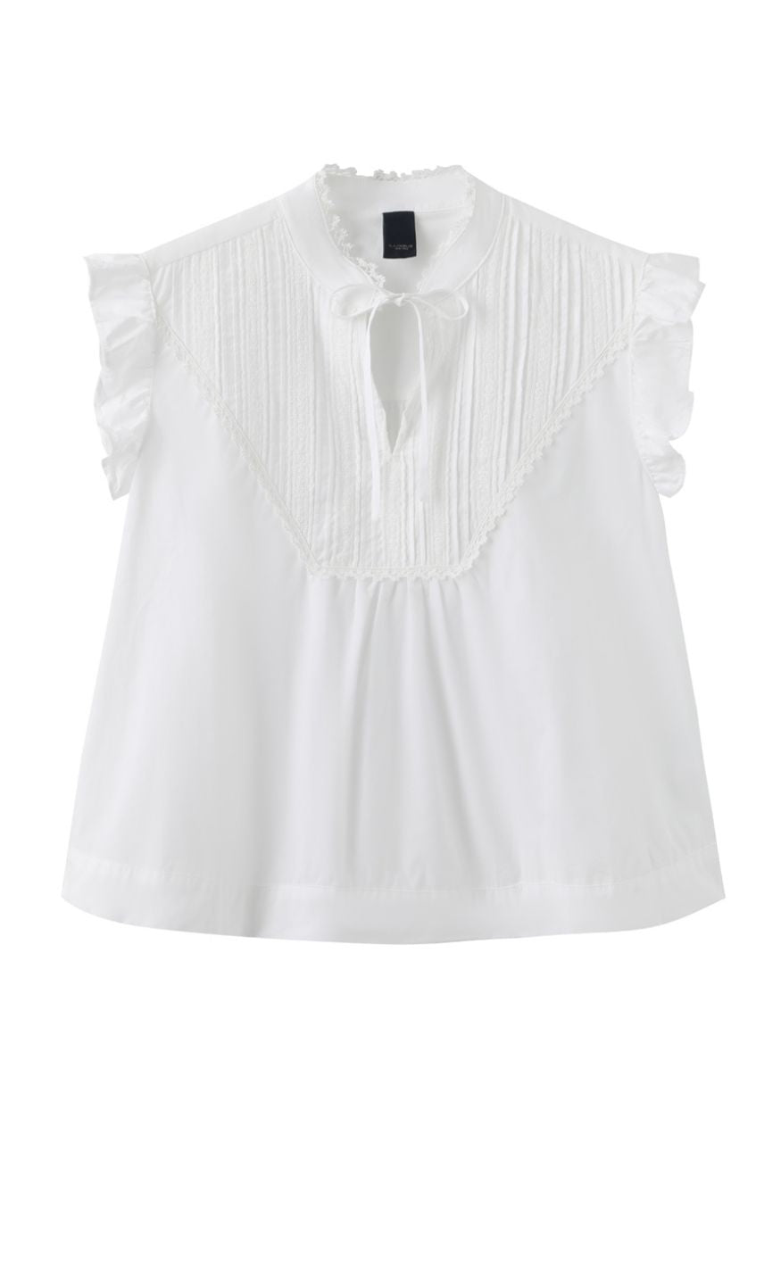 Luxzuz Topp - Roxanne - 901 White