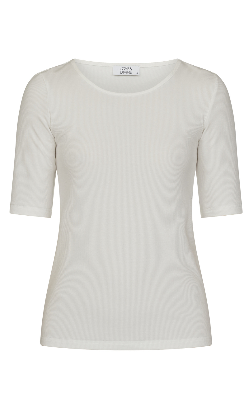 Love & Divine T-Shirt - Love1119 - Off White