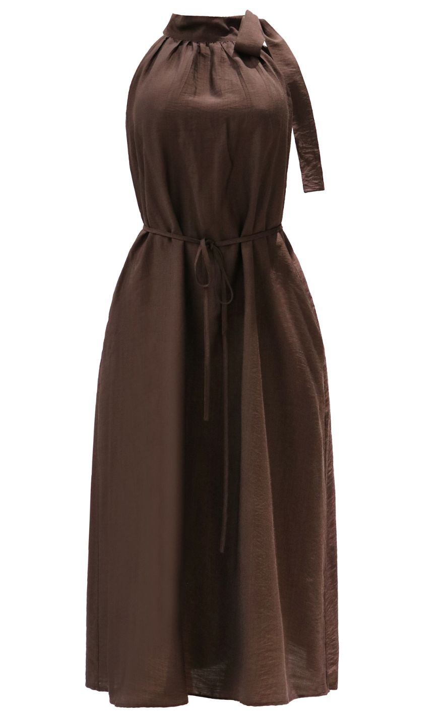 Liberté Kjole - Otelia - Dark Brown