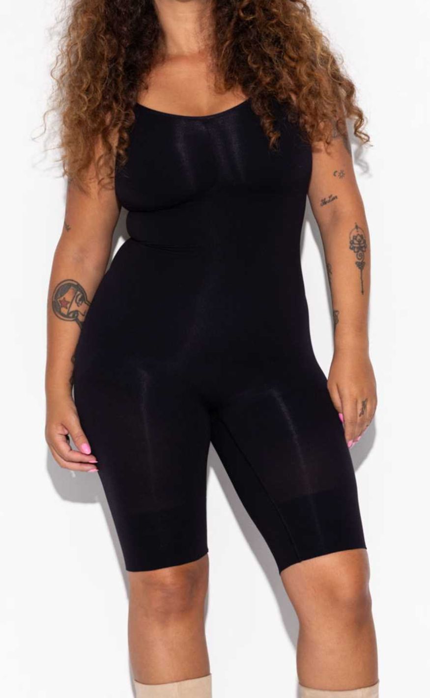 Lykkeland Ateliér Bodysuit - Honey - Black