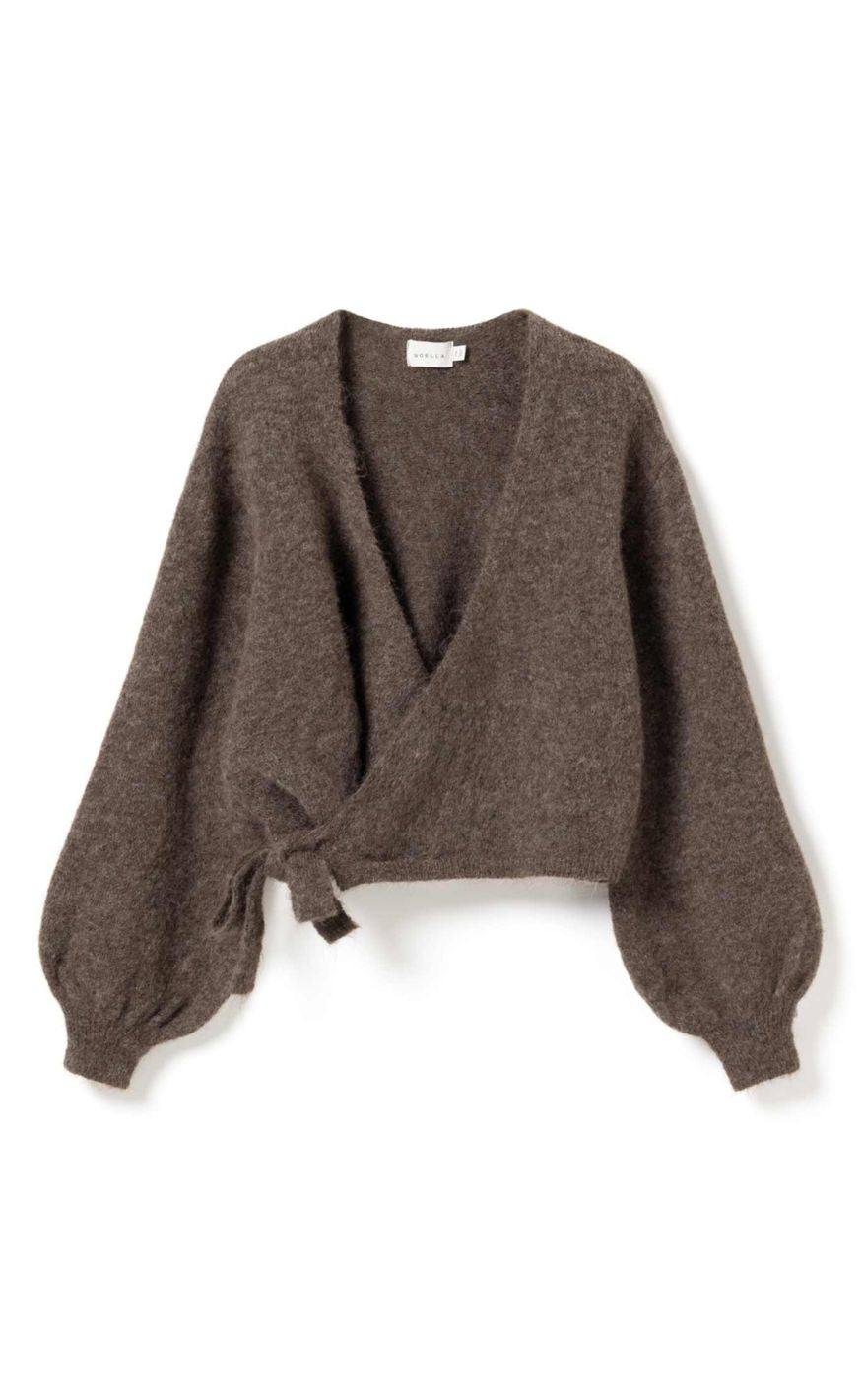 Noella Cardigan - Maelee - Timber Brown Melange