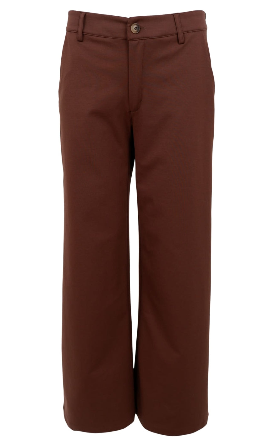 Black Colour Bukser - Davis Casual Box - Espresso
