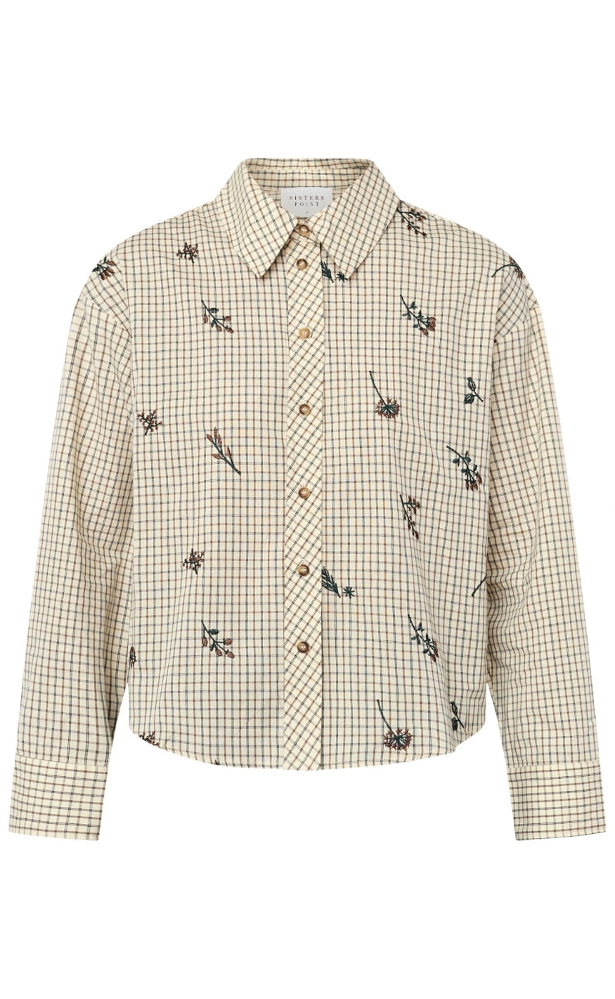 Sisters Point Skjorte - ESMAE-SH - Cream Check