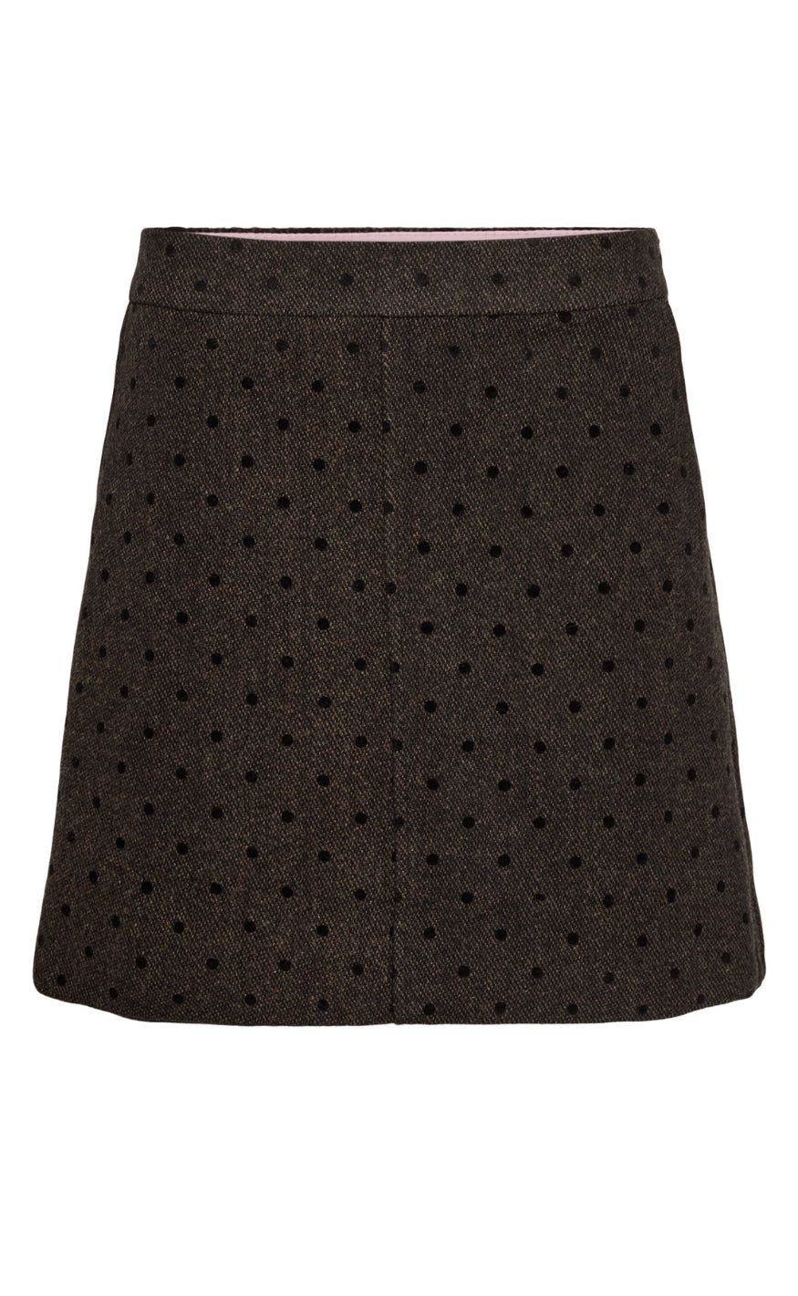 Nümph Skjørt - Amia - Black Coffee