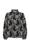 A-View Bluse - Grete - Black/Off White