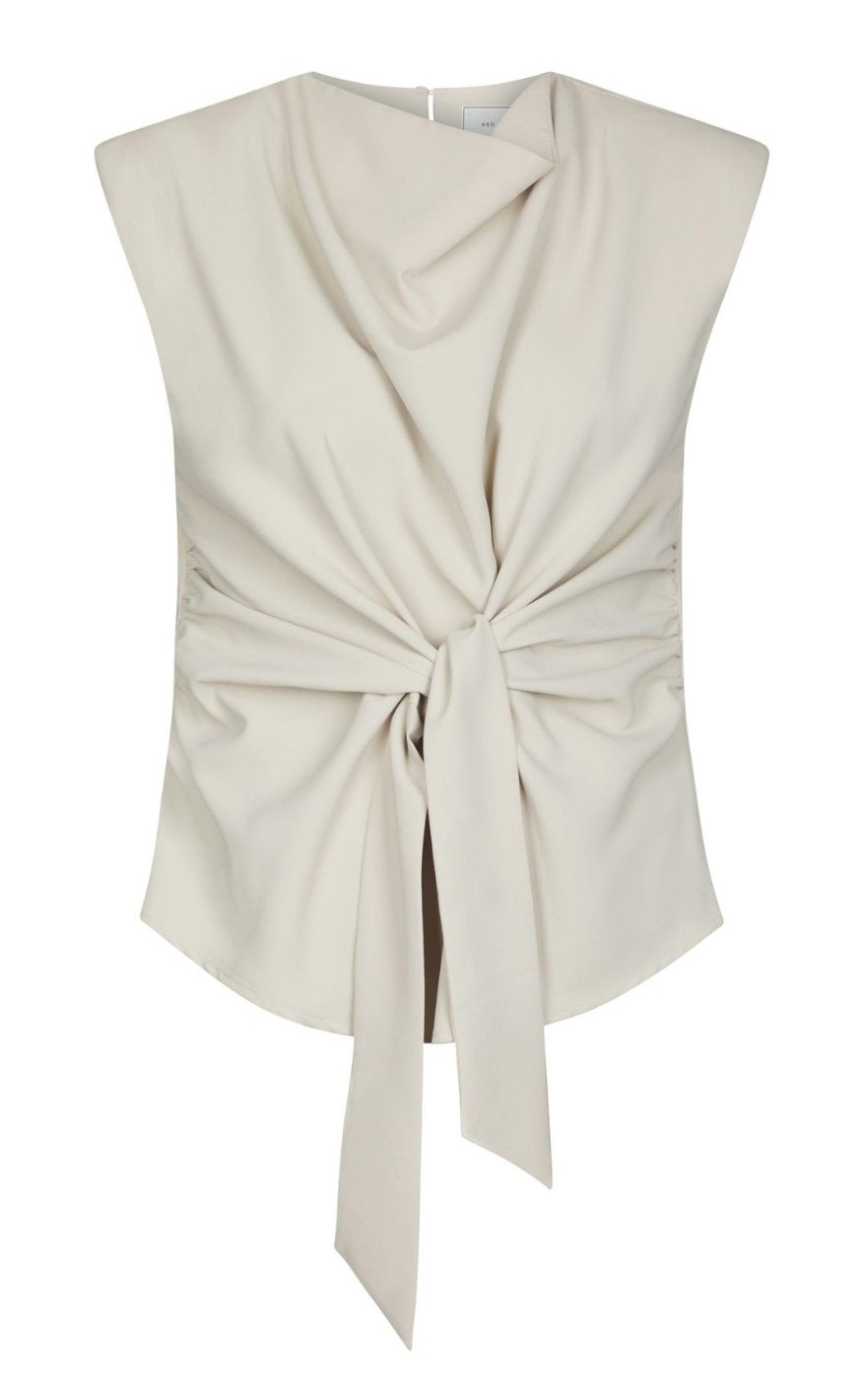 Neo Noir Topp - Katarim Crepe - Ivory