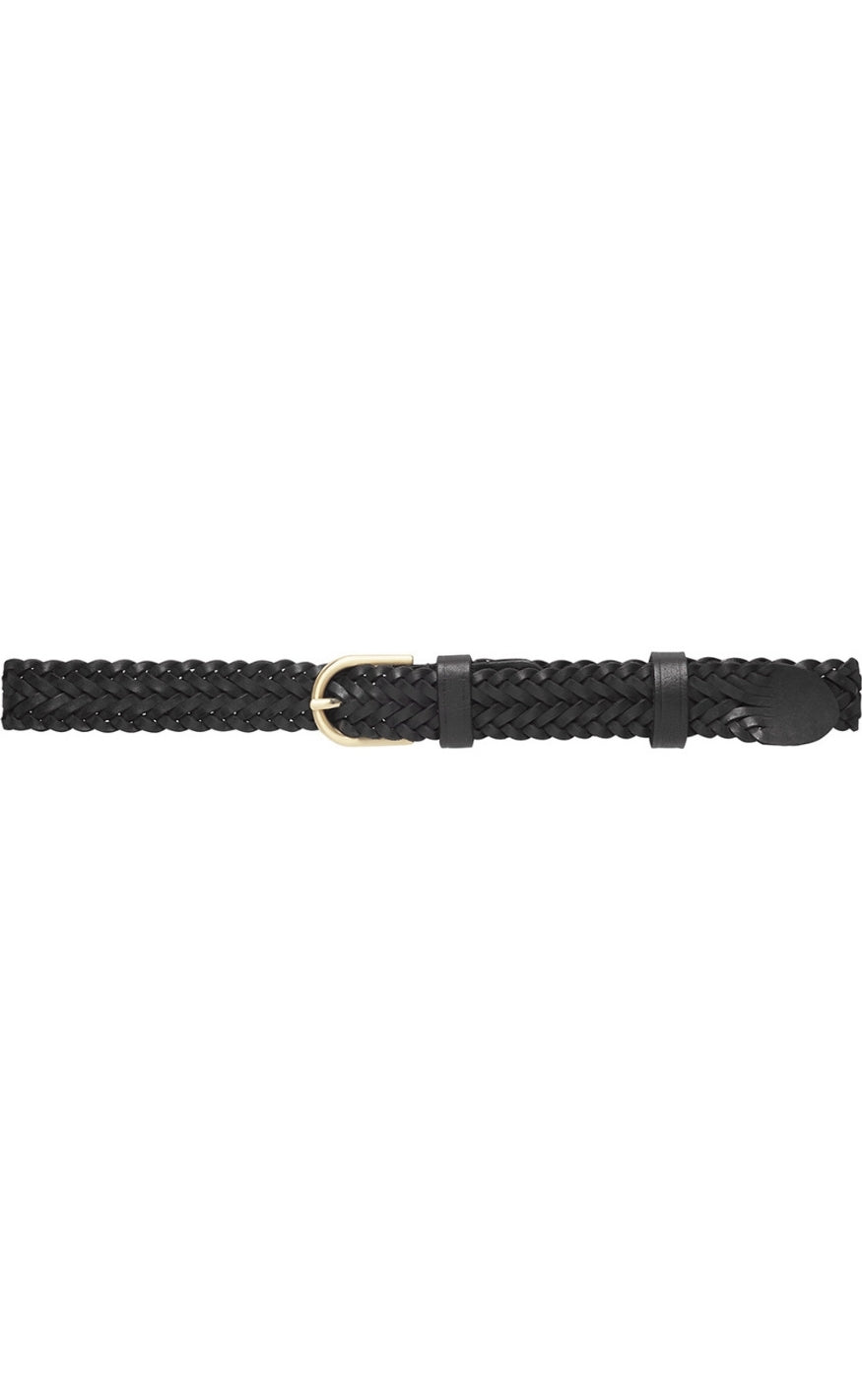Depeche Belte - Jeans Braided - Black