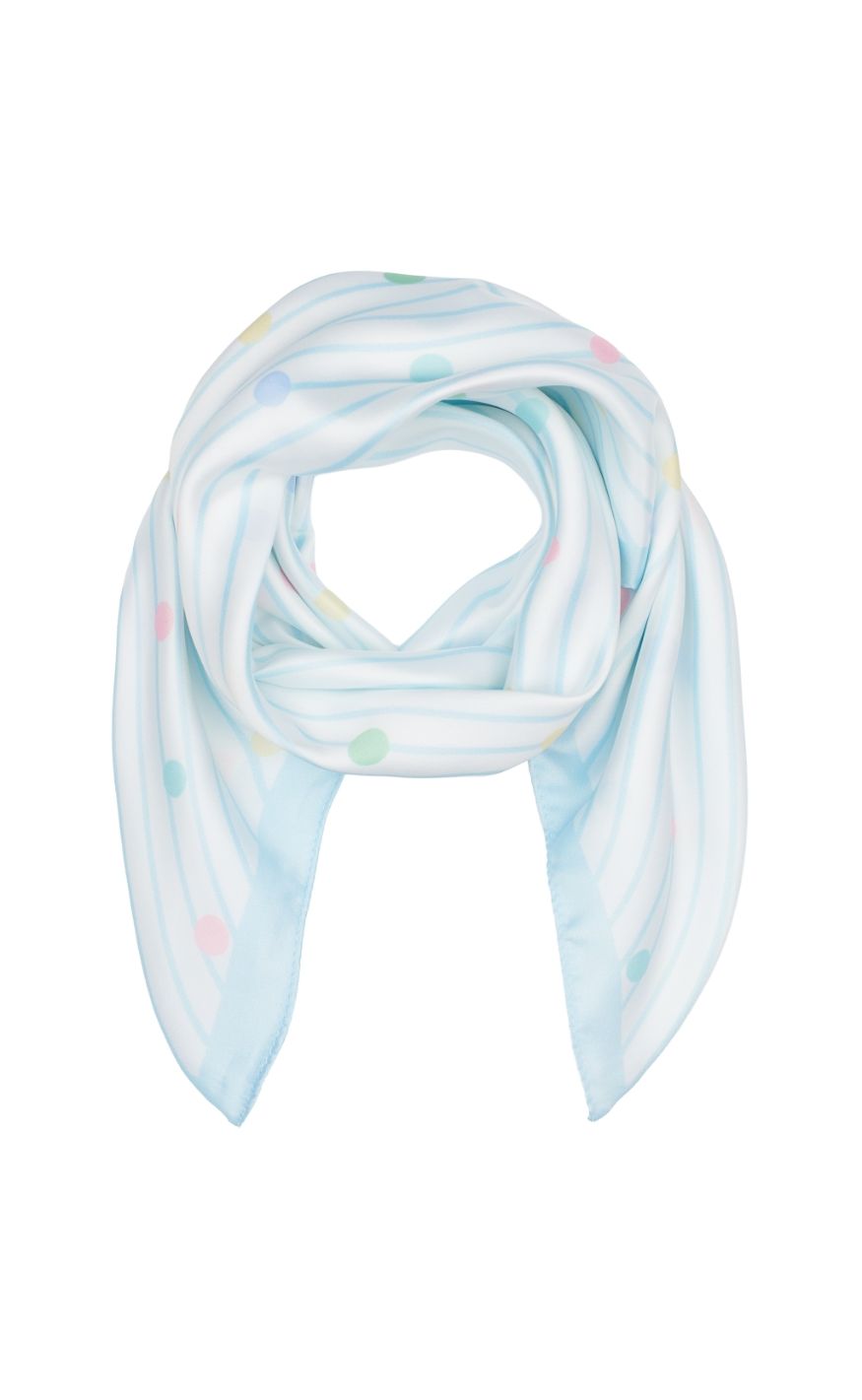 Marta Du Chateau Skjerf - Finja - Blue4128