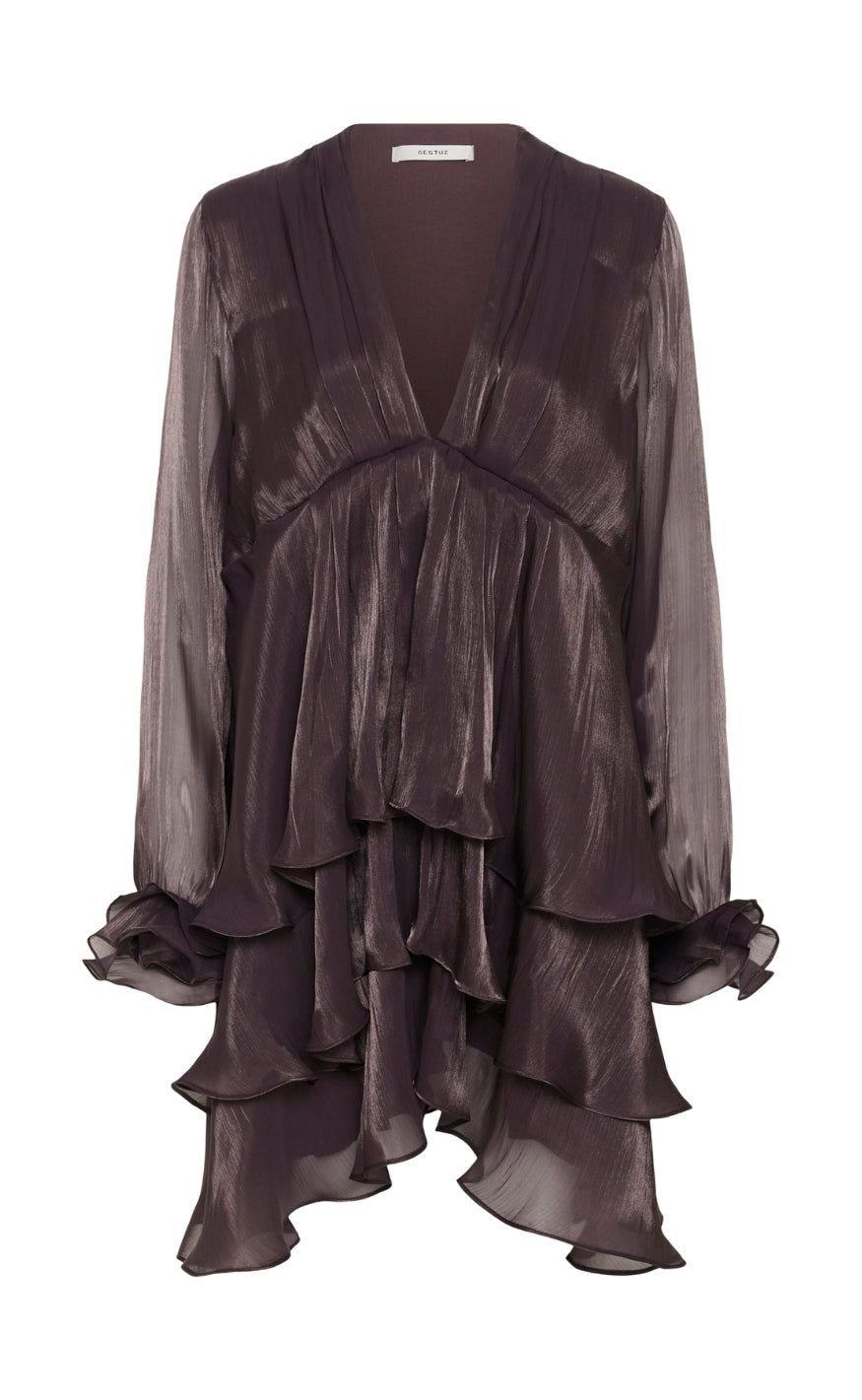 Gestuz Kjole - Licie - Deep Plum