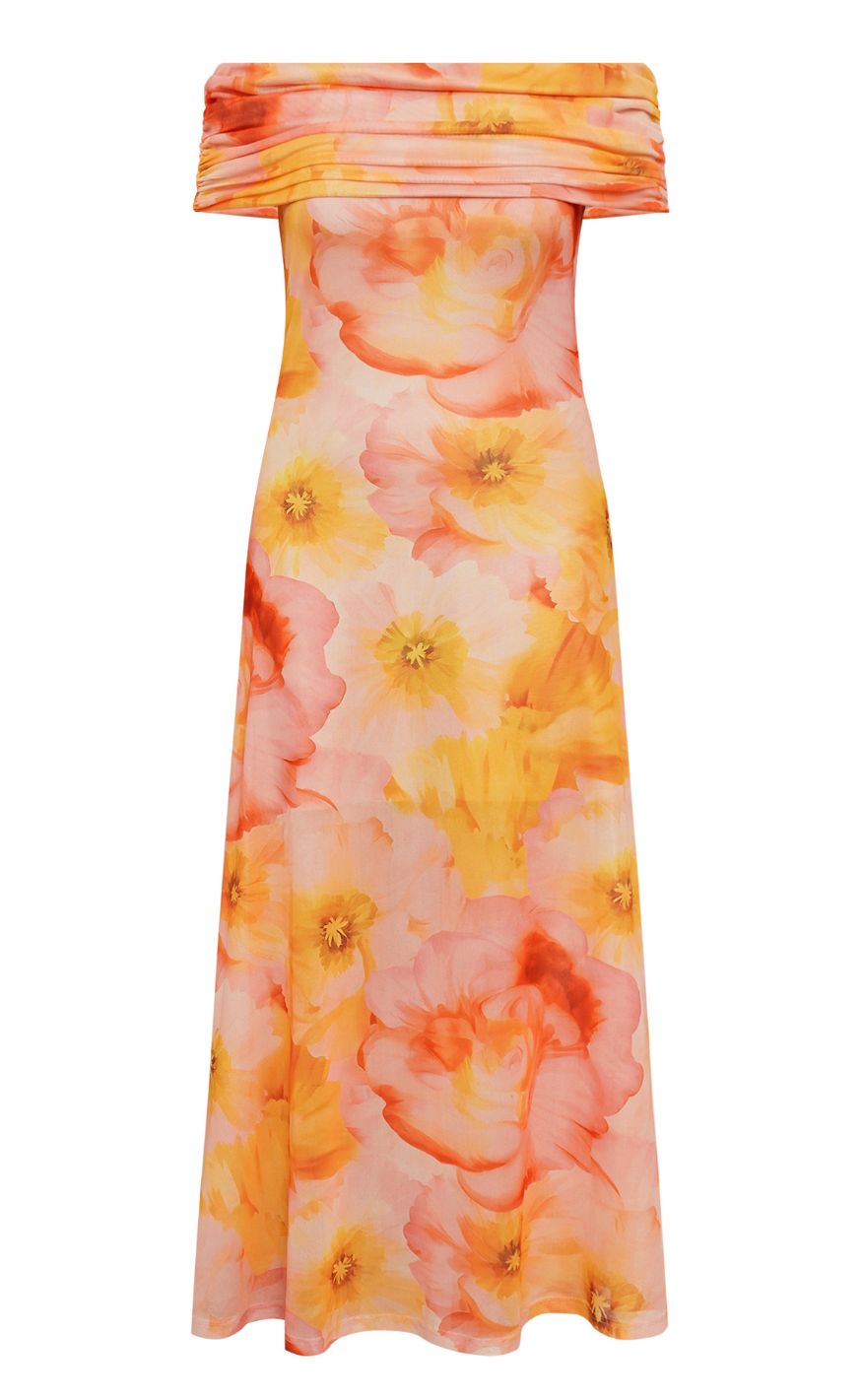 A-View Kjole - Kit - Rose/Yellow