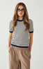 Noella Genser - N-Muna - Dannia Blue Stripe