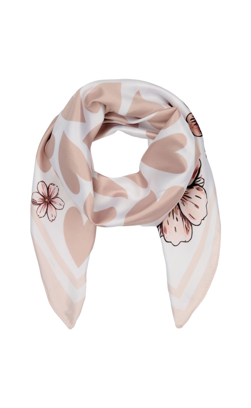 Marta Du Chateau Skjerf - Finja - Taupe4060