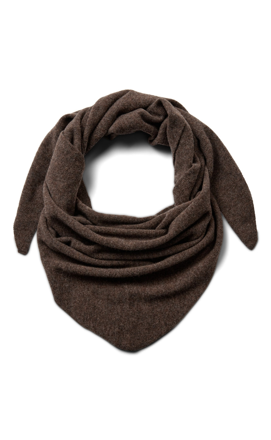 A-View Skjerf - Merino - Brown