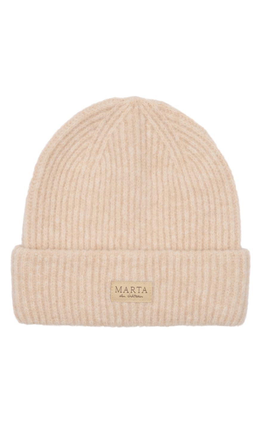 Marta Du Chateau Lue - Rib Beanie - Offwhite