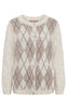 Marta Du Chateau Strikk - Novara - Beige/Fango