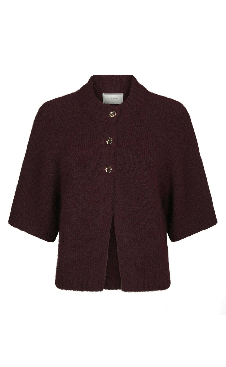 Neo Noir Cardigan - Benuta - Burgundy