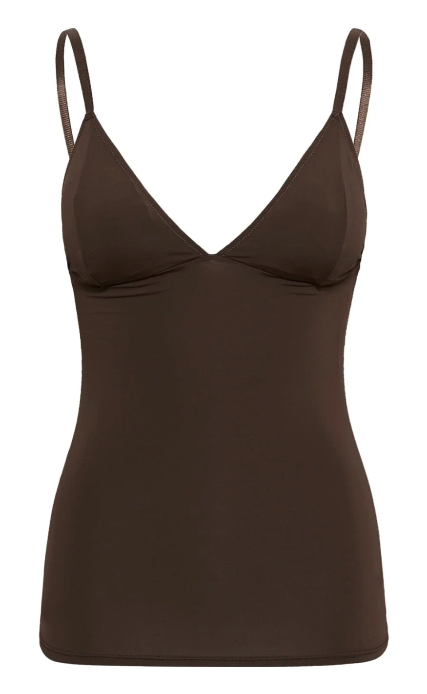 Gestuz Topp - Cami - Slate Black