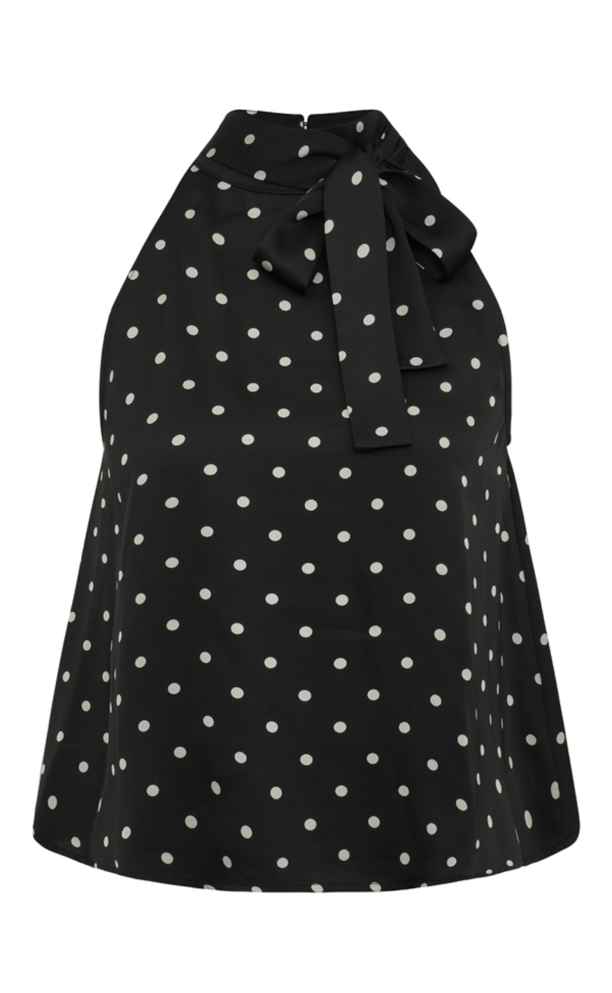 MbyM Topp - Palet - Black Sugar Dots