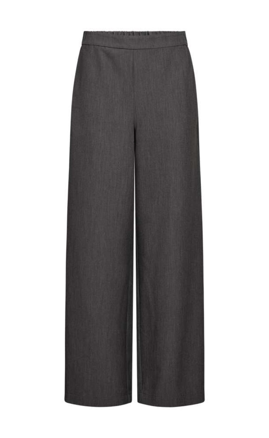 Freequent Bukser - Vika - Dark Grey Melange