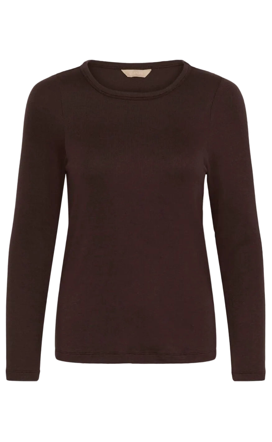 Culture Bluse - Nia Juliet - Coffee Bean