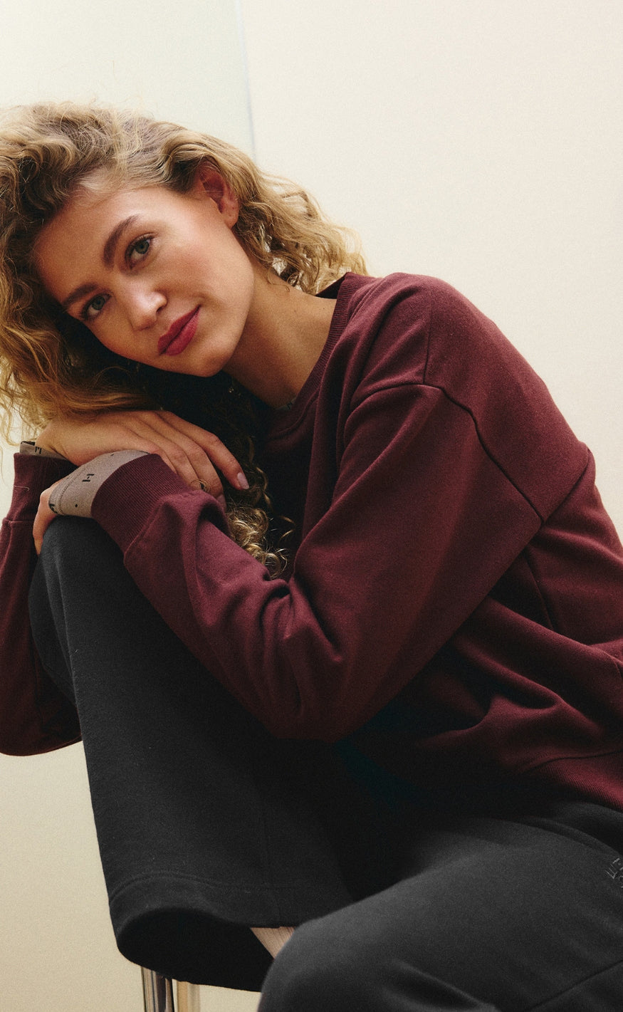 Hype The Detail Sweatshirt - 540-14 - Red