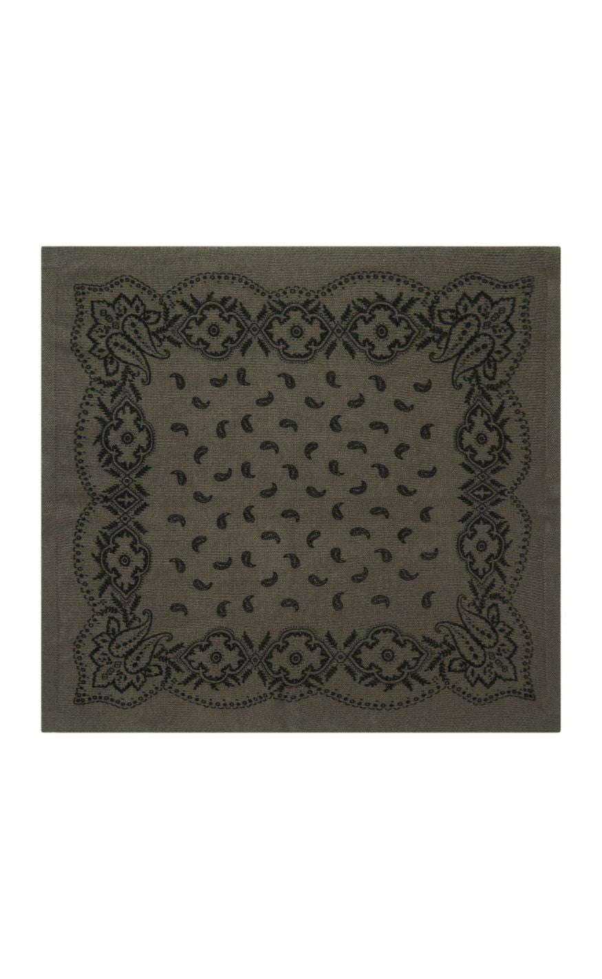 Neo Noir Skjerf -Adelina Paisley - Army