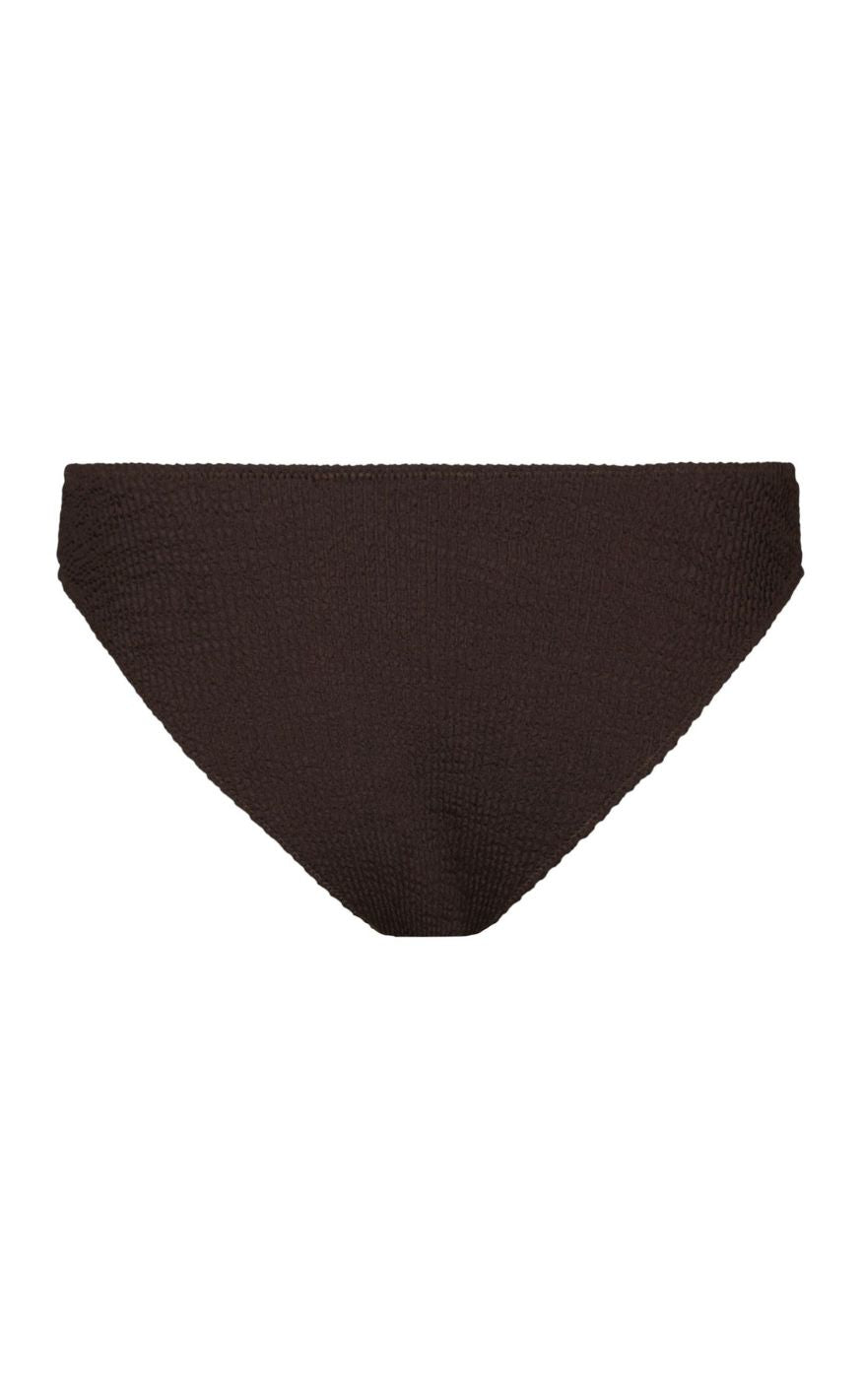 Neo Noir Bikinitruse - Skin Sand Crepe - Dark Brown